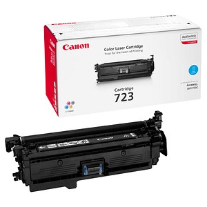 Setzen Sie für reibungslos funktionierende Druckaufträge im Büro auf den Canon 723 C  cyan TonerDer Canon 723 C  cyan Toner ist für den Einsatz in diesem Canon-Modell vorgesehen: LBP-7750CdnEs ist ratsam