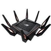 ASUS ROG Rapture GT-AX11000 – Wireless Router – 4-Port-Switch – GigE, 2.5 GigE, 802.11ax (Wi-Fi 6) – WAN-Ports: 2 – Wi-Fi 6 – Tri-Band