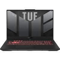 ASUS TUF Gaming A17 FA707RM-HX005W 6800H Notebook 43,9 cm (17.3 ) Full HD AMD Ryzen 7 16 GB DDR5-SDRAM 512 GB SSD NVIDIA GeForce RTX 3060 Wi-Fi 6 (802.11ax) Windows 11 Home Schwarz – Grau (90NR0971-M00050)