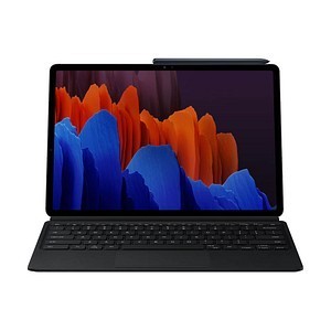 Bringen Sie Ihr Gerät auf das nächste Level – die SAMSUNG Book Cover Keyboard Tablet-Tastatur schwarz geeignet für SAMSUNG Galaxy Tab S7+Sie nutzen Ihr Gerät nicht nur in der Freizeit