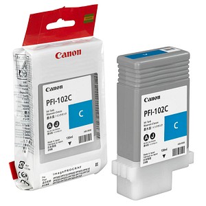 Farbe leer? Die Canon PFI-102 C  cyan Druckerpatrone sorgt für Nachschub!Lesen Sie jetzt mehr zu der Canon PFI-102 C  cyan Druckerpatrone!Höchste Qualität mit diesem Original-ArtikelBei diesem Artikel handelt es sich um ein Original-Produkt