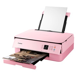 Sie möchten einen neuen Druckbegleiter? – Der Canon PIXMA TS5352a 3 in 1 Tintenstrahl-Multifunktionsdrucker pink vereint viele wichtige FunktionenDer Canon PIXMA TS5352a 3 in 1 Tintenstrahl-Multifunktionsdrucker pink versorgt Sie dank modernster Drucktechnologie mit gestochen scharfen Ausdrucken.Hier eine Übersicht einiger seiner Eigenschaften:Farb-Tintenstrahl-Technologie Duplex-DruckDrahtlose SchnittstellenMobile Print-Funktion3