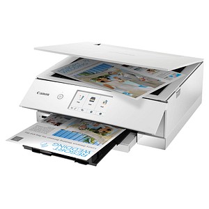 Canon PIXMA TS8351a 3 in 1 Tintenstrahl-Multifunktionsdrucker weiß