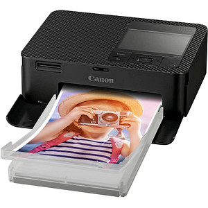 Der Canon SELPHY CP1500 Fotodrucker schwarz: Im Handumdrehen zu schönen FotosMit einem Gerät wie dem Canon SELPHY CP1500 Fotodrucker schwarz können Sie Ihre schönsten Erinnerungen sofort ausdrucken und halten sie so immer gleich in der Hand.Er ist unter anderem mit diesen Funktionen ausgestattet:Thermosublimationsdruck-Technologie Drahtlose SchnittstellenMobile Print-FunktionMobil einsetzbarRandloses DruckenDas war noch nicht alles!Passende Drucktechnologie und Auflösung für qualitativ hochwertige ResultateDie in diesem Modell verbaute Drucktechnik ist die Thermosublimationsdruck-Technologie