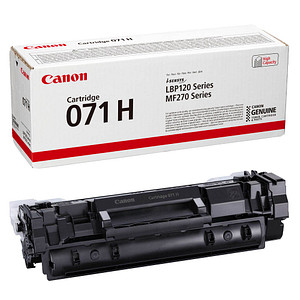 Sie haben kein Druckmittel mehr? – Sorgen Sie mit dem Canon 071H BK  schwarz Toner für Nachschub!Mit dem Canon 071H BK  schwarz Toner können Sie Ihr Gerät mit frischem Druckmittel bestücken. Für die Benutzung des Produkts sollten Sie über eines dieser Druckermodelle verfügen: i-SENSYS LBP122dw