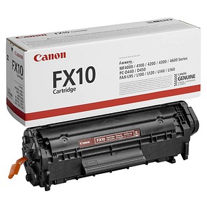 Beste Druckergebnisse dank des Canon FX-10  schwarz TonersBevor Sie den Canon FX-10  schwarz Toner kaufen