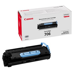 Ohne Druckmittel keine Drucke – Sorgen Sie mit dem Canon 706 BK  schwarz Toner vor!Mit dem Canon 706 BK  schwarz Toner kann Ihr Gerät wieder frisch ans Werk gehen und Sie mit hochwertigen Druckresultaten erfreuen. Prüfen Sie zuvor einfach