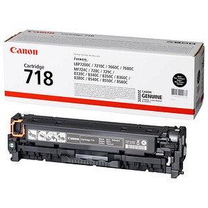 Der Canon 718 BK  schwarz Toner – Neue Druckpower für die nächsten 3.400 SeitenDie wichtigste Frage vorab: Passt der Canon 718 BK  schwarz Toner in Ihr Gerätemodell? Ja