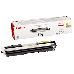 Hervorragende Qualität dank des Originals: der Canon 729 Y  gelb TonerMit dem Canon 729 Y  gelb Toner kann Ihr Gerät wieder frisch ans Werk gehen und Ihnen hochwertige Ausdrucke bescheren. Kontrollieren Sie am besten vor dem Kauf