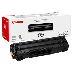 Auf der Suche nach frischem Druckmittel? Der Canon 737 BK  schwarz Toner schafft AbhilfeMit dem Canon 737 BK  schwarz Toner können Sie Ihrem Gerät zu neuem Druckvorrat verhelfen. Geeignet ist das Produkt für dieses Gerätemodell: i-SENSYS MF211/212w/216n/217w/226dn/229dw/231/232w/237w/244dw/247dw/249dwIst Ihr Gerät genannt? Falls ja