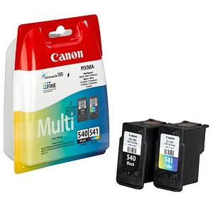 Mit den 2 Canon PG-540 + CL-541 schwarz