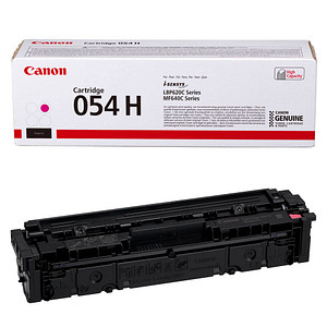 Kompromisslos gut: der Canon 054H M  magenta TonerMit dem Canon 054H M  magenta Toner kann Ihr Gerät wieder frisch ans Werk gehen und Sie mit hochwertigen Drucken erfreuen. Vergewissern Sie sich vorher noch