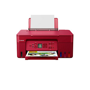 Canon PIXMA G3572 3 in 1 Tintenstrahl-Multifunktionsdrucker rot