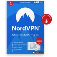 NordVPN Standard – 1 Jahr VPN- & Cybersicherheits-Software Abo – 6 Geräte