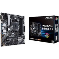 ASUS Prime B450M-A II mATX Mainboard Sockel AM4 M.2/USB3.2/HDMI/DVI/VGA