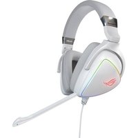 Asus ROG Delta Gaming Over Ear Headset kabelgebunden Stereo Weiß Mikrofon-Rauschunterdrückung Laut