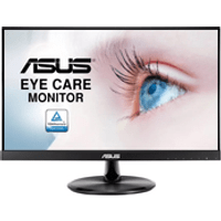 ASUS VP229Q – LED-Monitor – 54.6 cm (21.5) – 1920 x 1080 Full HD (1080p) @ 75 Hz – IPS – 250 cd/m² – 1000:1 – 5 ms – HDMI, VGA, DisplayPort – Lautsprecher – Schwarz