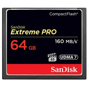 Eine Speicherkarte für höchste AnsprücheDie SanDisk Speicherkarte CompactFlash Card Extreme Pro wurde für professionelle und anspruchsvolle Videotechniker und Fotografen