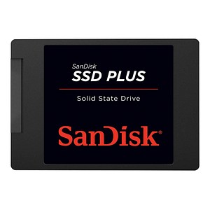 Leistungsstark und zuverlässig: die SanDisk PLUS 1 TB interne SSD-FestplatteSie möchten Ihr Notebook beim Hochfahren und bei Grafik- oder Gaminganwendungen beschleunigen? Das schaffen Sie mit einem Upgrade auf die SanDisk PLUS 1 TB interne SSD-Festplatte. Schnell werden Sie merken