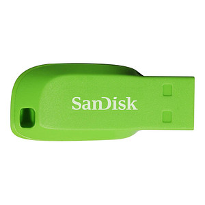 SanDisk USB-Stick Cruzer Blade grün 64 GB