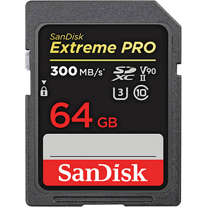 SanDisk Speicherkarte SDXC-Card Extreme Pro 64 GB