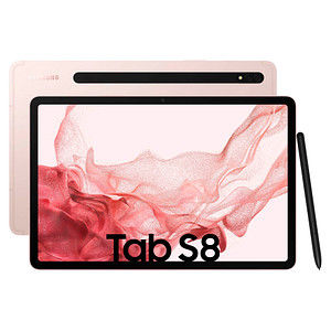 SAMSUNG Galaxy Tab S8 WiFi Tablet 27,8 cm (11,0 Zoll) 128 GB pink gold