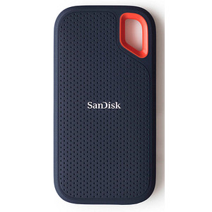 SanDisk Extreme Portable SSD V2 2 TB externe SSD-Festplatte schwarz, orange