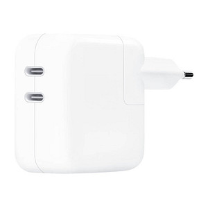 Der ideale Ladeadapter für unterwegs von AppleMit dem Apple USB-C 35 W Power Adapter können Sie Ihre Geräte schnell und zuverlässig durch die Schnellladefunktion aufladen. Mit seinem schlanken und kompakten Design passt der weiße Ladeadapter problemlos in jede Tasche und ist somit perfekt für Reisen oder den täglichen Gebrauch geeignet.Vielseitig einsetzbarDank der USB-C Schnittstelle ist der Power Adapter vielseitig einsetzbar und kompatibel mit einer Vielzahl von Geräten