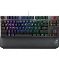 ASUS ROG STRIX SCOPE NX TKL Deluxe Tastatur USB Schwarz – Grau (90MP00N6-BKDA00)