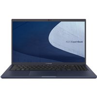 ASUS ExpertBook B1 B1501CEAE-BQ1694R – Lay-Flat-Design – Core i5 1135G7 / 2,4 GHz – Win 10 Pro – 16GB RAM – 512GB SSD NVMe – 39,6 cm (15.6) 1920 x 1080 (Full HD) – Iris Xe Graphics – Wi-Fi 6, Bluetooth – schwarz (unten), Star Black (LCD-Abdeckung), Star Black (Oberseite) (90NX0441-M20550)