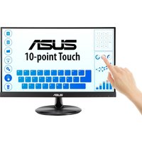 ASUS VT229H – LED-Monitor – 54.6 cm (21.5) – Touchscreen – 1920 x 1080 Full HD (1080p) – IPS – 250 cd/m² – 1000:1 – 5 ms – HDMI, VGA – Lautsprecher – Schwarz