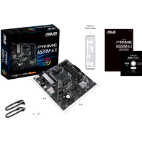 ASUS PRIME A520M-A II – Motherboard – micro ATX – Socket AM4 – AMD A520 – USB 3.2 Gen 1 – Gigabit LAN – Onboard-Grafik (CPU erforderlich) – HD Audio (8-Kanal)