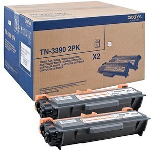 brother TN-3390  schwarz Toner, 2er-Set