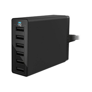 ANKER PowerPort6 Ladeadapter schwarz, 60 Watt