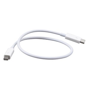 Apple Thunderbolt Kabel Apple Thunderbolt Kabel (0,5 m) – Weiß  0,5 m weiß