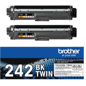 Die brother TN-242BKTWIN schwarz Toner