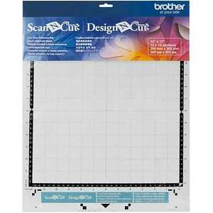 brother CAMATLOW12 Schneidematte für Schneideplotter leicht klebend 305 x 305 mm (12 x 12 Zoll) für 0,1 – 0,3 mm dickes Material