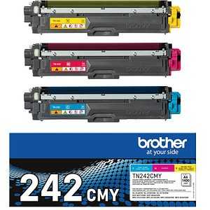 brother TN-242CMY  cyan, magenta, gelb Toner, 3er-Set