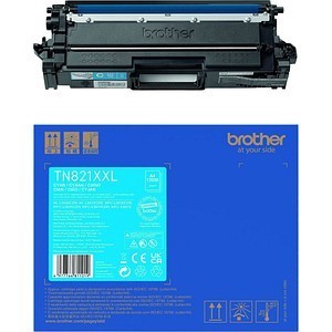 Setzen Sie für reibungslos funktionierende Druckaufträge im Büroalltag auf den brother TN-821XXL C cyan TonerDer brother TN-821XXL C cyan Toner ist perfekt für Sie geeignet