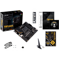 ASUS TUF GAMING B550M-E WIFI – Motherboard – micro ATX – Socket AM4 – AMD B550 – USB-C Gen1, USB 3.2 Gen 1, USB 3.2 Gen 2 – Gigabit LAN, Wi-Fi, Bluetooth – Onboard-Grafik (CPU erforderlich) – HD Audio (8-Kanal)