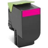 Lexmark 80C20M0 Rückgabe-Tonerkasette Magenta 1.000 Seiten CX410, CX510