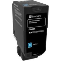 Lexmark 74C20C0 Toner Cyan 3.000 Seiten Return für CX725 CS720 CS725