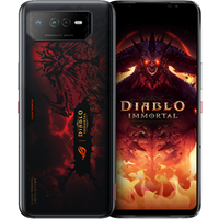 ASUS ROG Phone 6 – Diablo Immortal Edition – 5G Smartphone – Dual-SIM – RAM 16GB / Interner Speicher 512GB – OLED-Display – 17,20cm (6,78) – 2448 x 1080 Pixel (165 Hz) – Triple-Kamera 50 MP, 13 MP, 5 MP – front camera 12 MP – Hellfire Red (90AI00B9-M002X0)