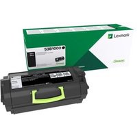 • Lexmark Rückgabe-Tonerkassette Kartusche 53B2000 • Farbe: Schwarz • Reichweite: ca. 11000 Seiten • Kompatibel zu: Lexmark MS817dn