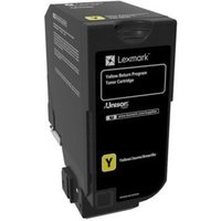 • Lexmark 74C20Y0 Toner Gelb • 3.000 Seiten Reichweite • für Lexmark CX725de