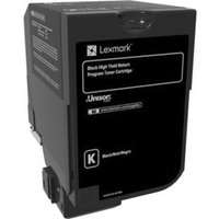 • Lexmark Rückgabe-Tonerkassette Kartusche 74C2HK0 • Farbe: Schwarz • Reichweite: ca. 20.000 Seiten • Kompatibel zu: Lexmark CS720de / CS720dte / CS725de / CS725dte