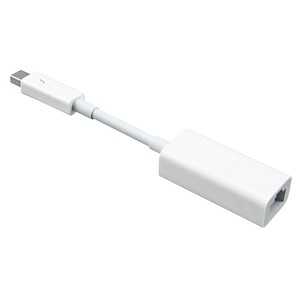 Apple Thunderbolt/RJ-45 Adapter Thunderbolt auf Gigabit-Ethernet 0,21 m weiß