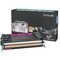 Kurzinfo: Lexmark - Tonerpatrone - 1 x Magenta - 6000 Seiten - LRP / LCCP Gruppe Druckerverbrauchsmaterial Hersteller Lexmark International Hersteller Art. Nr. 0C734A1MG Modell EAN/UPC 0734646047579 Produktbeschreibung: Lexmark Tonerpatrone Verbrauchsmaterialtyp Tonerpatrone Drucktechnologie Laser Druckfarbe Magenta Kapazität Bis zu 6000 Seiten Enthaltene Menge 1 Ausführliche Details Allgemein Transportbreite 34.6 cm Transporttiefe 7.8 cm Transporthöhe 20.1 cm Transportgewicht 1.019 kg Verbrauchsmaterial Verbrauchsmaterialtyp Tonerpatrone Drucktechnologie Laser Farbe Magenta Enthaltene Anz. 1 Kapazität Bis zu 6000 Seiten Verschiedenes Preistyp Lexmark Return Program (LRP) / Cartridge Collection Program