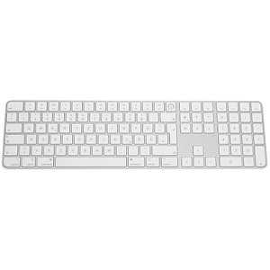 Noch mehr Tippkomfort: die Apple Magic Keyboard mit Ziffernblock und Touch ID Tastatur kabellos weiß