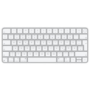 Für mehr Bewegungsfreiheit – die Apple Magic Keyboard mit Touch ID Tastatur kabellos silberGenießen Sie mit der Apple Magic Keyboard mit Touch ID Tastatur kabellos silber mehr Tippkomfort